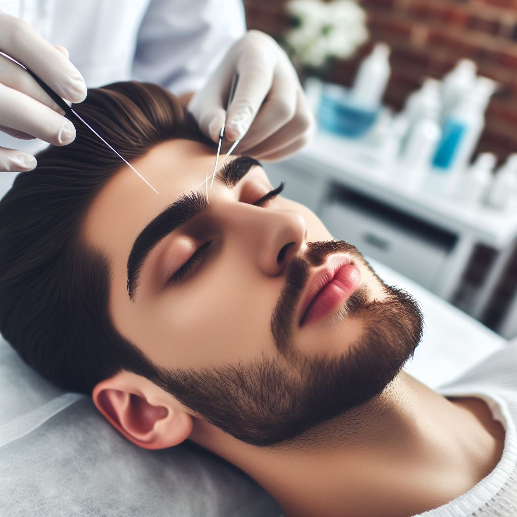 Men Eyebrows Threading